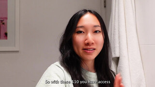 Испугался, что кончил внутрь, а это азиатка так от оргазма потекла